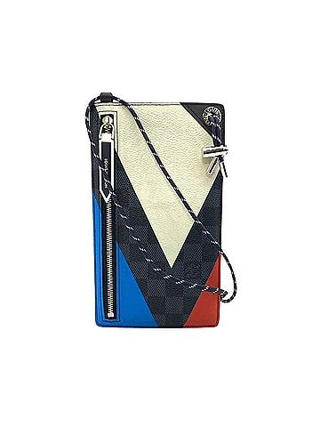 Louis Vuitton America's Cup Multicolour Canvas Clutch Bag (view 1)