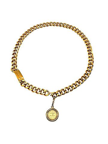 Chanel Coco Mark Gold Metal Belt (view 1)