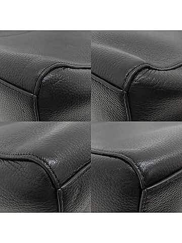 Michael Kors Bedford Black Leather Tote Bag (view 2)