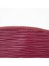 Louis Vuitton 100% Leather Solid Red Cosmetic Pouch Burgundy Leather Clutch Bag One size - photo 7