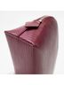 Louis Vuitton 100% Leather Solid Red Cosmetic Pouch Burgundy Leather Clutch Bag One size - photo 10