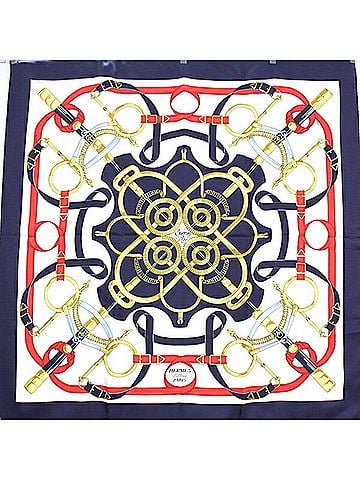 Hermès Carré 90 Multicolour Silk Scarf (view 1)