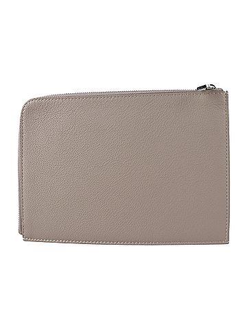 Louis Vuitton Jules Brown Leather Clutch Bag (view 1)