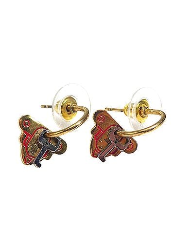 Louis Vuitton Gold Metal Earring Jewelry (view 1)