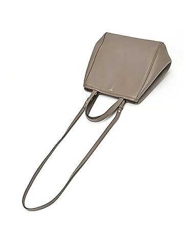 Céline Cabas Grey Leather Tote Bag (view 2)