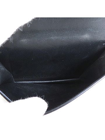Balenciaga Papier Black Leather Wallet (view 2)