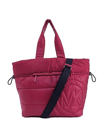 Michael Kors Rae Burgundy Synthetic Tote Bag (view 1)