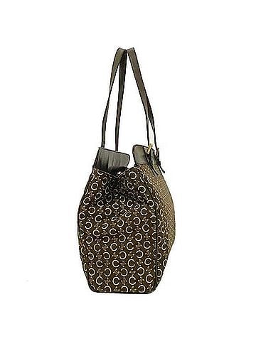 Céline Macadam Brown Canvas Tote Bag (view 2)
