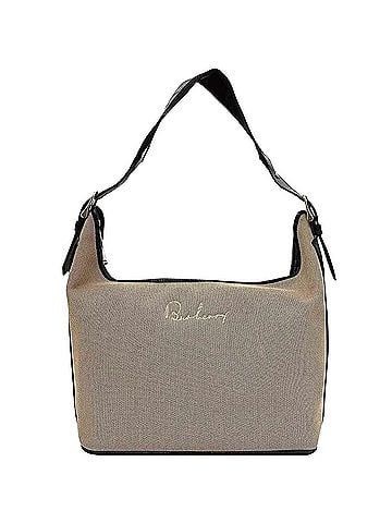 Burberry Black Canvas Shopper Bag (view 1)