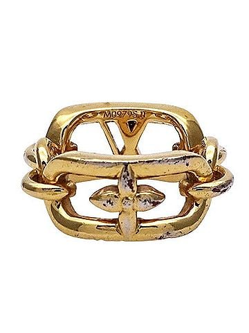 Louis Vuitton Gold Gold Plated Ring Jewelry (view 2)