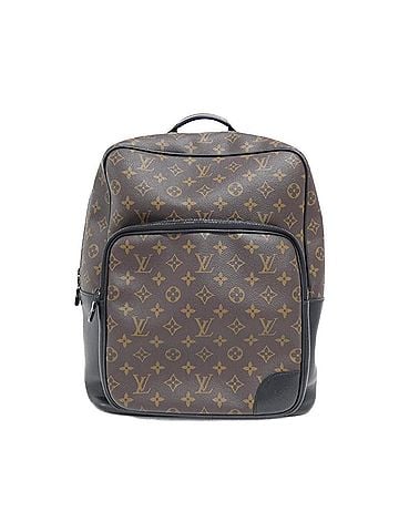 Louis Vuitton Dean Brown Canvas Backpack Bag (view 1)