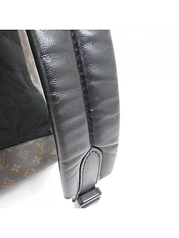 Louis Vuitton Dean Brown Canvas Backpack Bag (view 2)