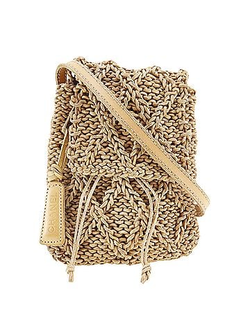 Chanel Brown Leather Shopper Bag (view 1)