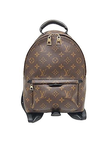 Louis Vuitton Palm Springs Brown Canvas Backpack Bag (view 1)