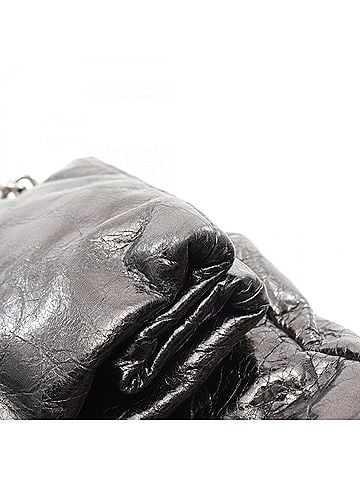 Balenciaga Grey Leather Shopper Bag (view 2)