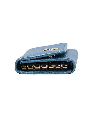 Prada Blue Leather Wallet (view 2)