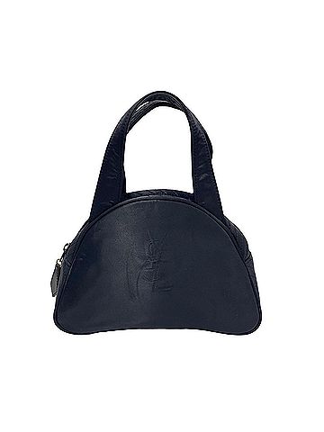 Saint Laurent Navy Synthetic Tote Bag (view 1)