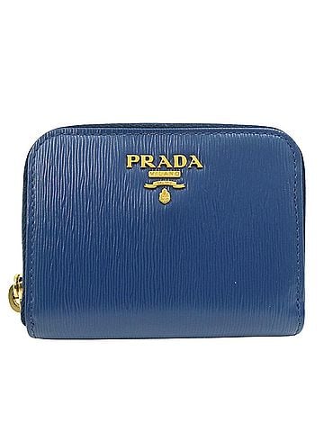 Prada Blue Leather Wallet (view 1)