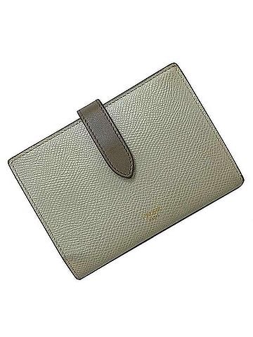 Céline Grey Leather Wallet (view 1)