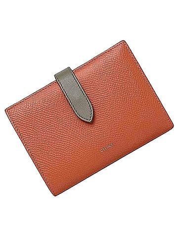 Céline Red Leather Wallet (view 1)