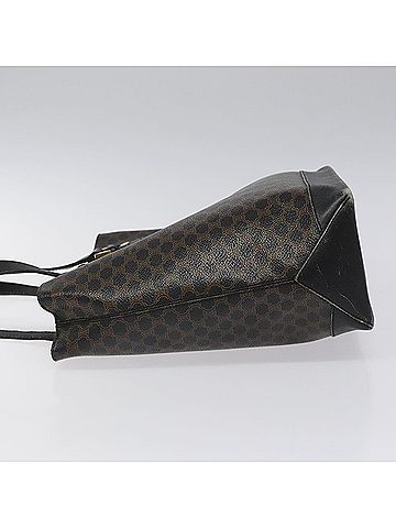 Céline Cabas Brown Canvas Tote Bag (view 2)