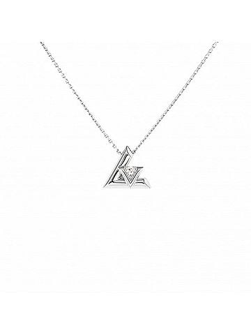 Louis Vuitton Lv Volt One White White Gold Necklace Jewelry (view 1)