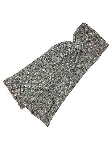 Valentino Garavani - Grey Cashmere Scarf (view 1)
