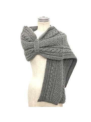 Valentino Garavani - Grey Cashmere Scarf (view 2)