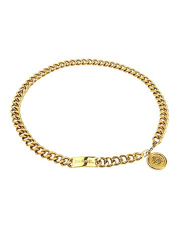 Chanel Gold Metal Belt (view 1)