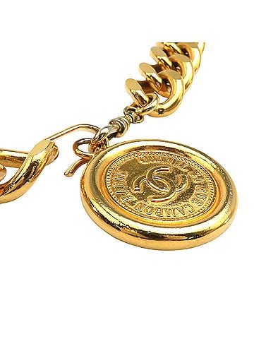 Chanel Gold Metal Belt (view 2)