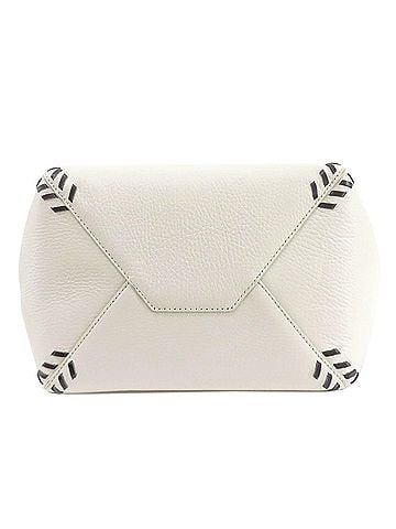FURLA Net White Leather Tote Bag (view 2)