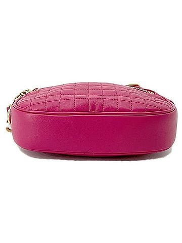 Céline Pink Leather Shopper Bag (view 2)