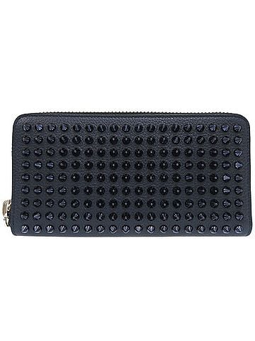 Christian Louboutin Panettone Navy Leather Wallet (view 1)