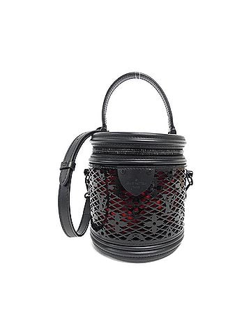 Louis Vuitton Cannes Black Leather Clutch Bag (view 1)