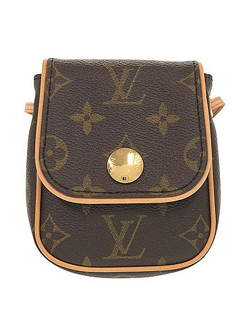 Louis Vuitton Cancun Brown Canvas Clutch Bag (view 1)