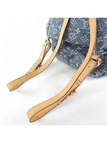 Louis Vuitton Sac A Dos Blue Denim - Jeans Backpack Bag (view 2)