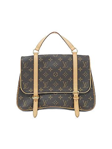 Louis Vuitton Marelle Brown Canvas Backpack Bag (view 1)