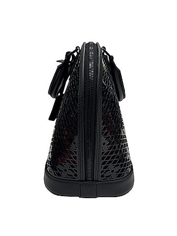 Louis Vuitton Alma Black Leather Handbag (view 2)