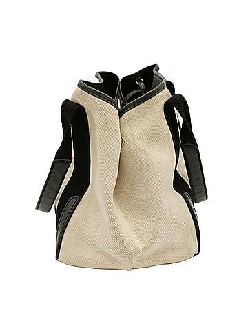 Balenciaga Cabas White Canvas Tote Bag (view 2)