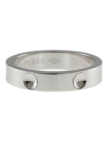 Louis Vuitton Empreinte Silver Platinum Ring Jewelry (view 2)