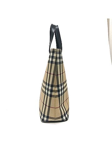 Burberry Nova Check Beige Canvas Tote Bag (view 2)