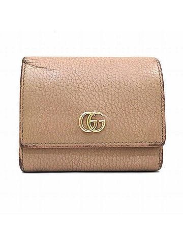 Gucci Marmont Brown Leather Wallet (view 1)