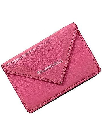 Balenciaga Papier Pink Leather Wallet (view 1)