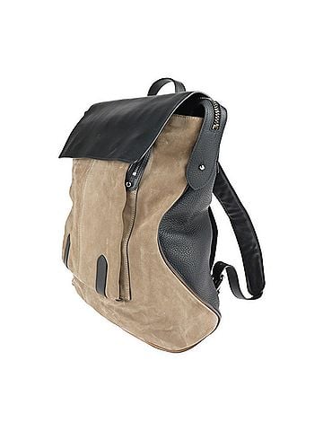Christian Louboutin Beige Suede Backpack Bag (view 2)