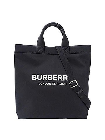 Burberry Artie Black Canvas Tote Bag (view 1)