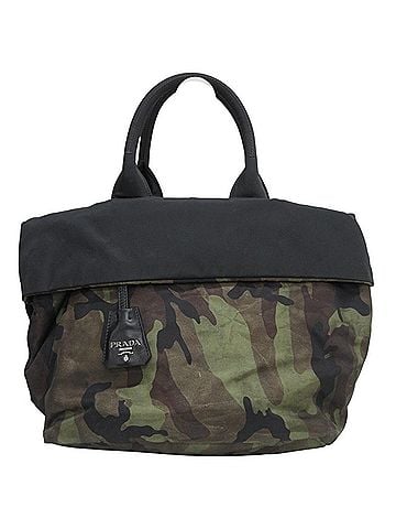 Prada Tessuto Black Synthetic Tote Bag (view 1)