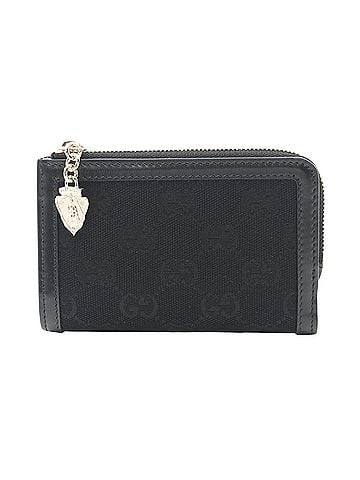 Gucci Gg Canvas Black Canvas Wallet (view 1)