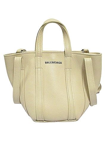 Balenciaga Beige Leather Handbag (view 1)