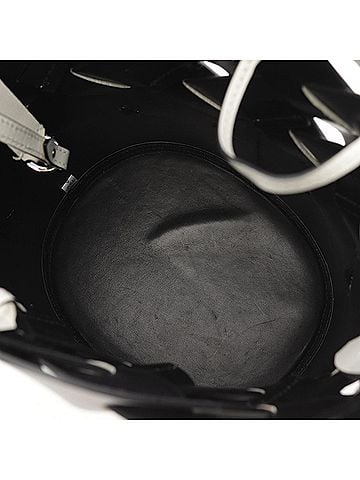 Prada White Leather Tote Bag (view 2)