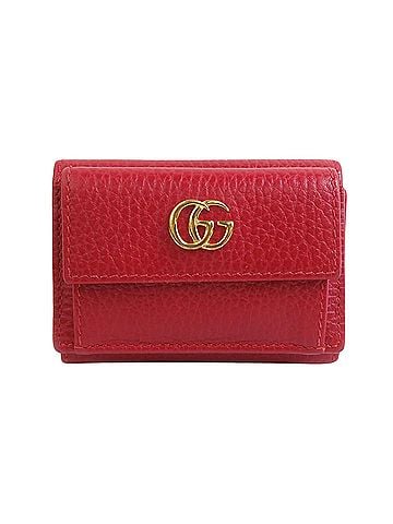 Gucci Red Leather Wallet (view 1)